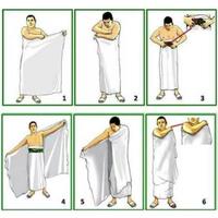 Gambar Kain Ihram Anak Laki-laki/Kain Ihram Anak-anak/TK,SD,dan SMP - TK dari ALFAUZI COLLECTION Kota Administrasi Jakarta Barat 5 Tokopedia