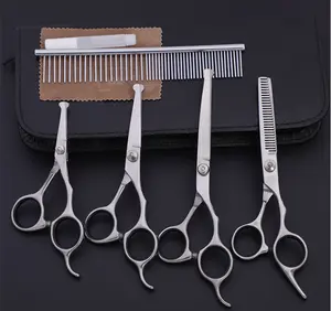 Gunting Bulu Kucing Anjing YINGRASA Grooming Set 5 in 1 - 6CR