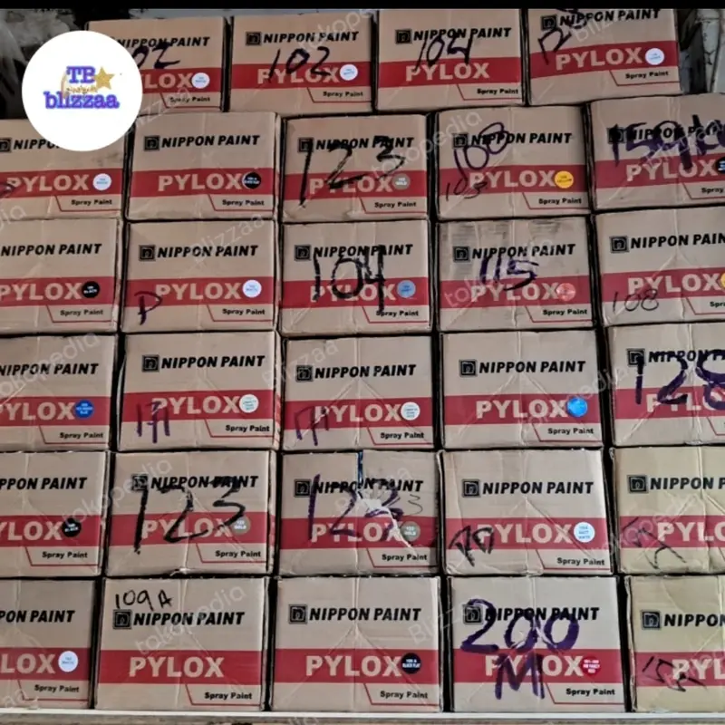 Pilox / Pylox Black Hitam Kilap / Pylox Black Flat Hitam Doff Pilok Aneka Warna 5