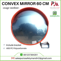 Gambar CONVEX MIRROR OUTDOOR 60 CM CERMIN CEMBUNG SAFETY JALAN RAYA dari Putra safety mandiri 2 Kota Administrasi Jakarta Utara 1 Tokopedia