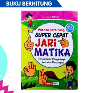 BUKU ANAK BERHITUNG SUPER CEPAT JARIMATIKA