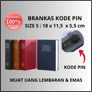BRANGKAS BRANKAS BERANGKAS MINI BUKU KOTAK PENYIMPANAN RAHASIA KODE
