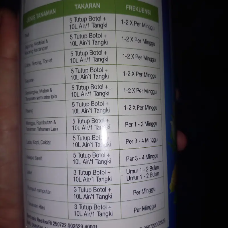 Pupuk kalium silika bio kaliska 1liter 1