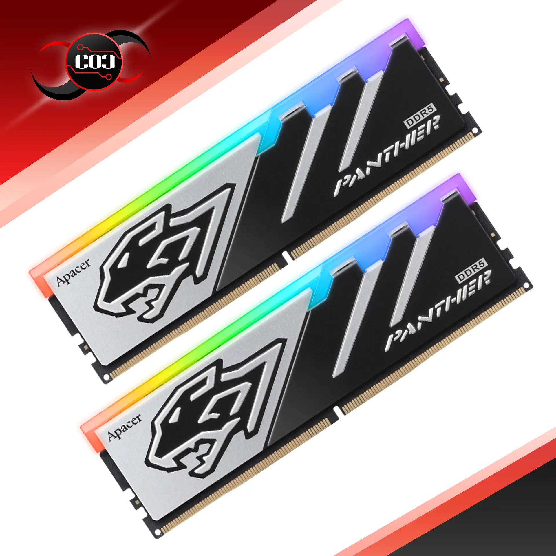Apacer Panther RGB DDR5 5600 Mhz 32GB (2x16GB)