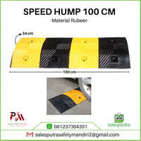 Gambar SPEED HUMP 100CM POLISI TIDUR JALAN RAYA KARET ANTI SELIP BAHAN RUBBER dari Putra safety mandiri 2 Kota Administrasi Jakarta Utara 1 Tokopedia