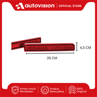 Gambar Autovision Microzen Tail Lamp LED Terios/Rush Red [12 V] ATL2BCLR dari Autovision_NEW Kota Bandung 2 Tokopedia