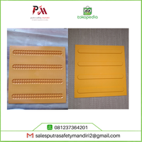 Gambar BLIND ROAD SIDEWALK SAFETY RUBBER PAVING KARET PEMANDU TUNANETRA dari Putra safety mandiri 2 Kota Administrasi Jakarta Utara 4 Tokopedia