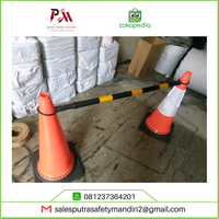 Gambar CONE BAR RETRACTABLE 1 METER REFLEKTIVE KUNING PENGHUBUNG TRAFFIC CONE dari Putra safety mandiri 2 Kota Administrasi Jakarta Utara 2 Tokopedia