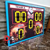 Gambar papan skor score manual olahraga futsal dari D'SIF COLECTION Kab. Bekasi 3 Tokopedia