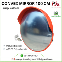 Gambar CONVEX MIRROR POLYCARBONATE OUTDOOR SAFETY LALU LINTAS DIAMETER 100CM dari Putra safety mandiri 2 Kota Administrasi Jakarta Utara 1 Tokopedia