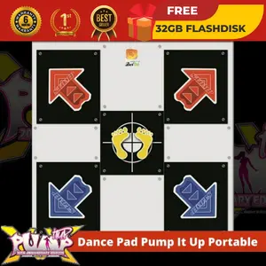 Dance Pad Pump It Up Portable / Karpet Pump It Up Tema Hello Kitty