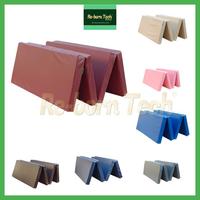 Gambar Re-born Tech Kasur Lipat 4 Rebounded 120x185x7cm Kasur Lantai Playmat Cover Kulit Anti Air - Navy dari Re-born Tech Kota Tangerang 1 Tokopedia