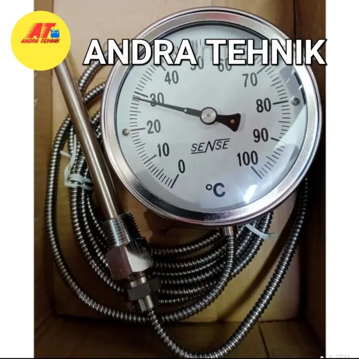Thermometer Capilary Sense size 4 inch 5 meter