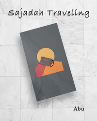Gambar Sajadah Traveling Basmala Sajadah Travel Aneka Motif - mt Bulan Hitam, 110 X 60 dari Basmala Store Kota Tangerang Selatan 3 Tokopedia