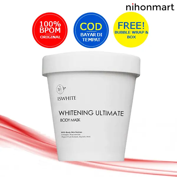 Iswhite Whitening Ultimate Body Mask 200g 0