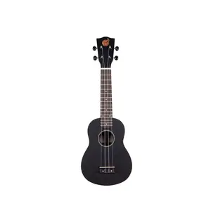 Ukulele Super Black Mandalika PREMIUM ORIGINAL Soprano FULLSET