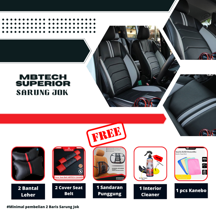 Gambar COVER / SARUNG JOK MOBIL SUZUKI IGNIS MBTECH ( BAHAN SUPERIOR NEW ) dari Otomotifku Official Kota Tangerang Tokopedia