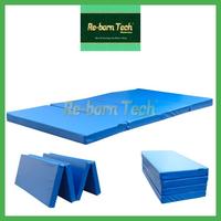 Gambar Re-born Tech Kasur Lipat 4 Rebounded 120x185x7cm Kasur Lantai Playmat Cover Kulit Anti Air - Navy dari Re-born Tech Kota Tangerang 5 Tokopedia