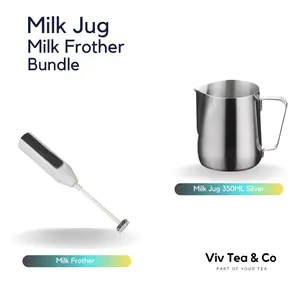Paket Alat Kopi Milk Jug Milk Frother Bundle