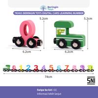 Gambar Beringin Toys Digital Cars Learning Number / Kereta Nomor / Mainan dari IQAngel Kota Tangerang 4 Tokopedia