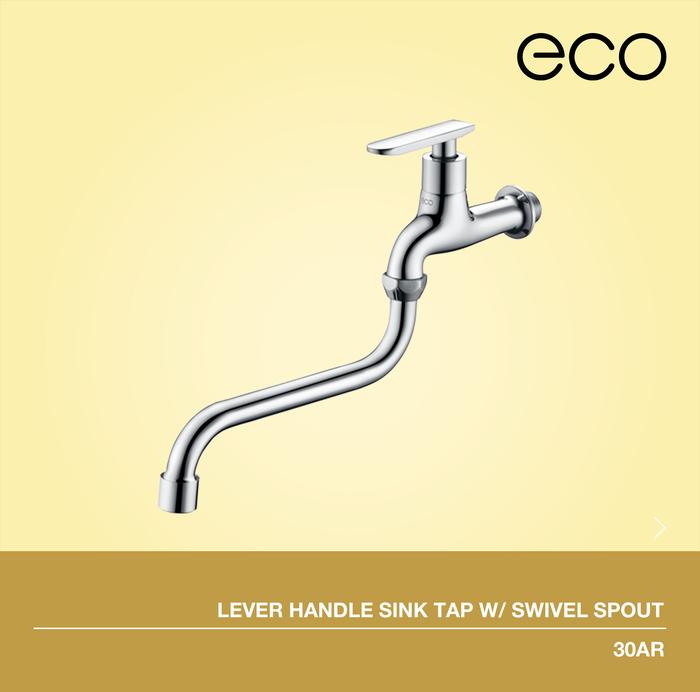 Gambar ECO Lever Handle Sink Tap With Swivel Spout / Keran Tembok ECO-30AR dari PT Surya Pertiwi Kota Tangerang Tokopedia