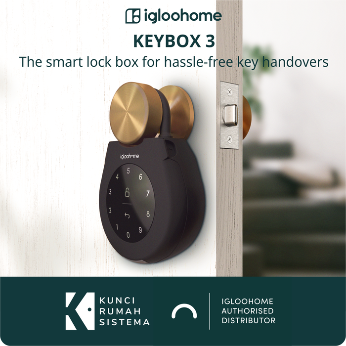 Gambar (NEW) Igloohome Smart Keybox 3 - Smart Lock Key, Key Box Tempat Kunci dari igloohome.id Kota Administrasi Jakarta Utara Tokopedia