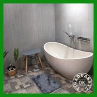 Gambar Bathtub Terazzo Standing Lengkung dari TIGADUASATU_NEW Kota Depok 2 Tokopedia