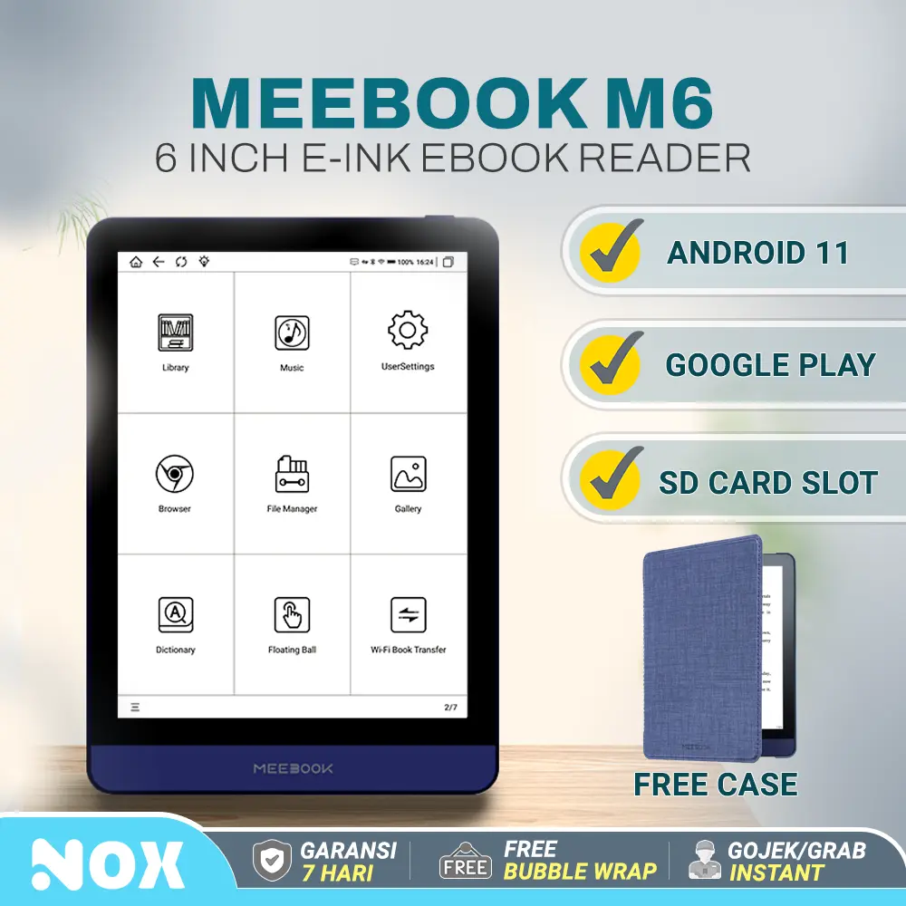 6"INCH Meebook M6 E-ink reader ANDROID 11 Kindle Boox likebook kobo