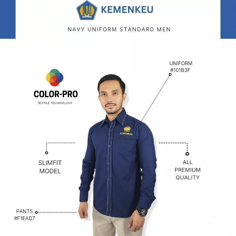 Seragam Kemeja Khusus Kementrian Keuangan Pria Seragam Kemeja Kemenkeu 1