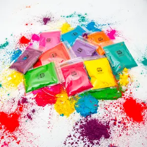 BEDAK GEMBIRA Kemasan 50 Gram 10 Warna Holi Hippie Color Powder ECER