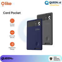 Gambar Olike CP1 Sticky Phone Card Holder Dompet Kartu Tempelan HP Slim - GREY dari QUEEN id Official Kab. Tangerang 5 Tokopedia
