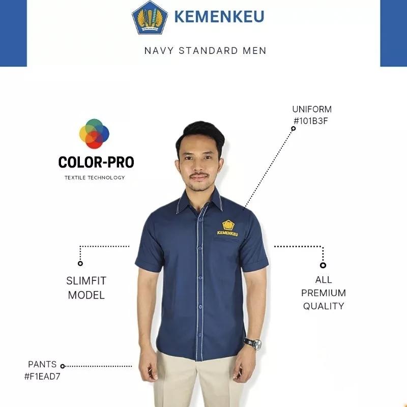 Seragam Kemeja Khusus Kementrian Keuangan Pria Seragam Kemeja Kemenkeu 2