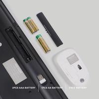 Gambar REXUS KM10 Combo Wireless - Office Keyboard & Mouse Wireless dari Techno Computer Bali Kota Denpasar 4 Tokopedia