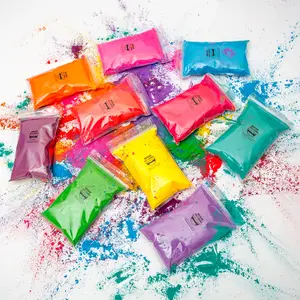 BEDAK GEMBIRA Kemasan 500 Gram 10 Warna Holi Hippie Color Powder ECER