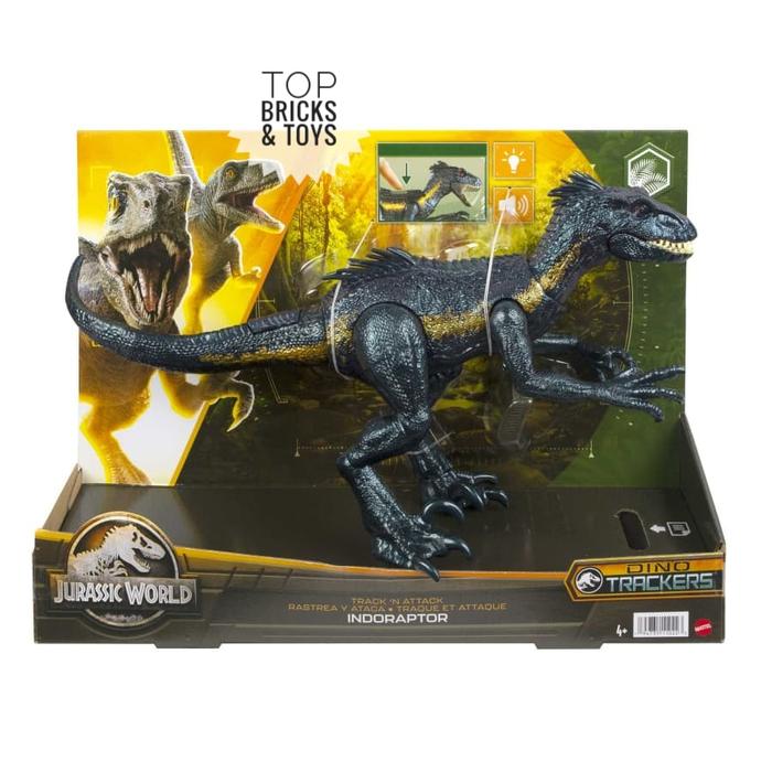 Gambar MATTEL, Jurassic World Dino Trackers Track 'N Attack Indoraptor dari Top Bricks & Toys Kab. Tangerang Tokopedia