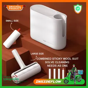 Pembersih Bulu Serat Debu Kain Baju Pakaian Lint Remover Roller