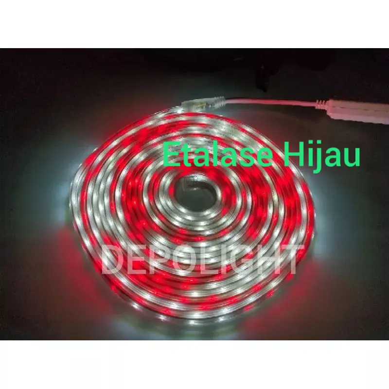 Lampu LED 17 Agustusan Merah Putih Strip Selang 10Meter Lampu Hias