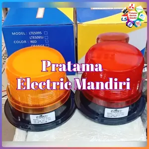 FORT WARNING LIGHT FLASHING LED 4" 4 INCH LTE-5095 LTE 5095 LTE5095 12V 12VDC 24V 24VDC