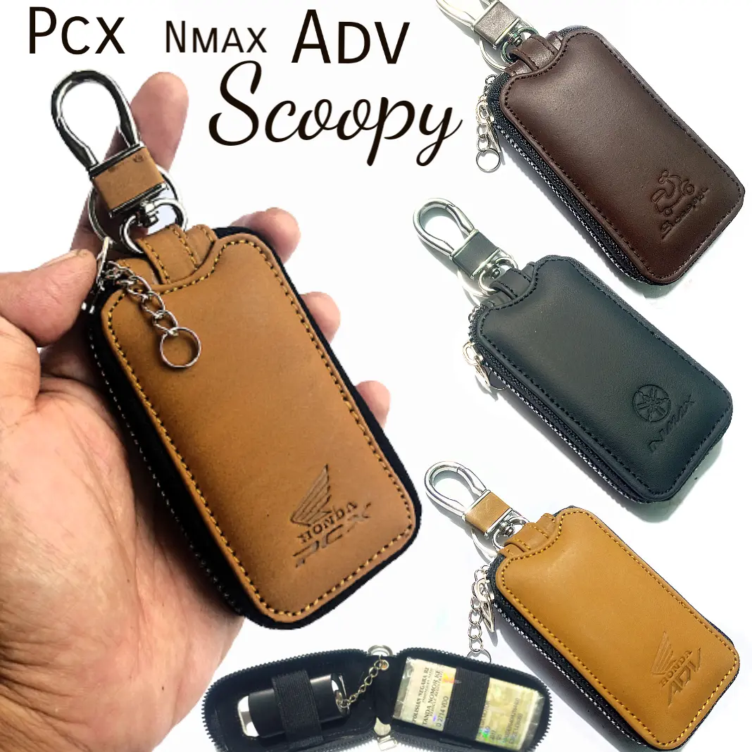 Dompet kunci remote keyless motor  nmax pcx scoopy adv dompet stnk