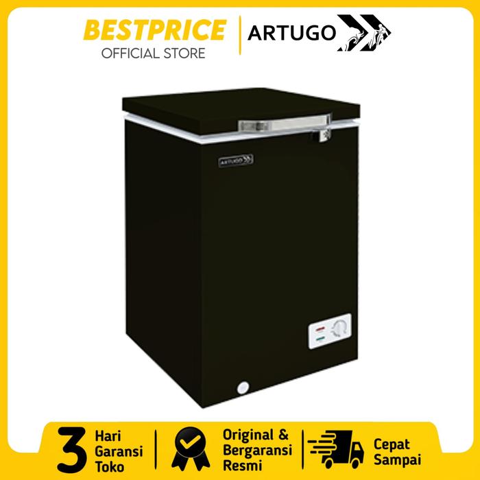 Gambar ARTUGO CF101 AW CHEST FREEZER LOW WATT FREEZER BOX ARTUGO 100 LITER dari Bestprice Official Mall Kota Administrasi Jakarta Timur Tokopedia