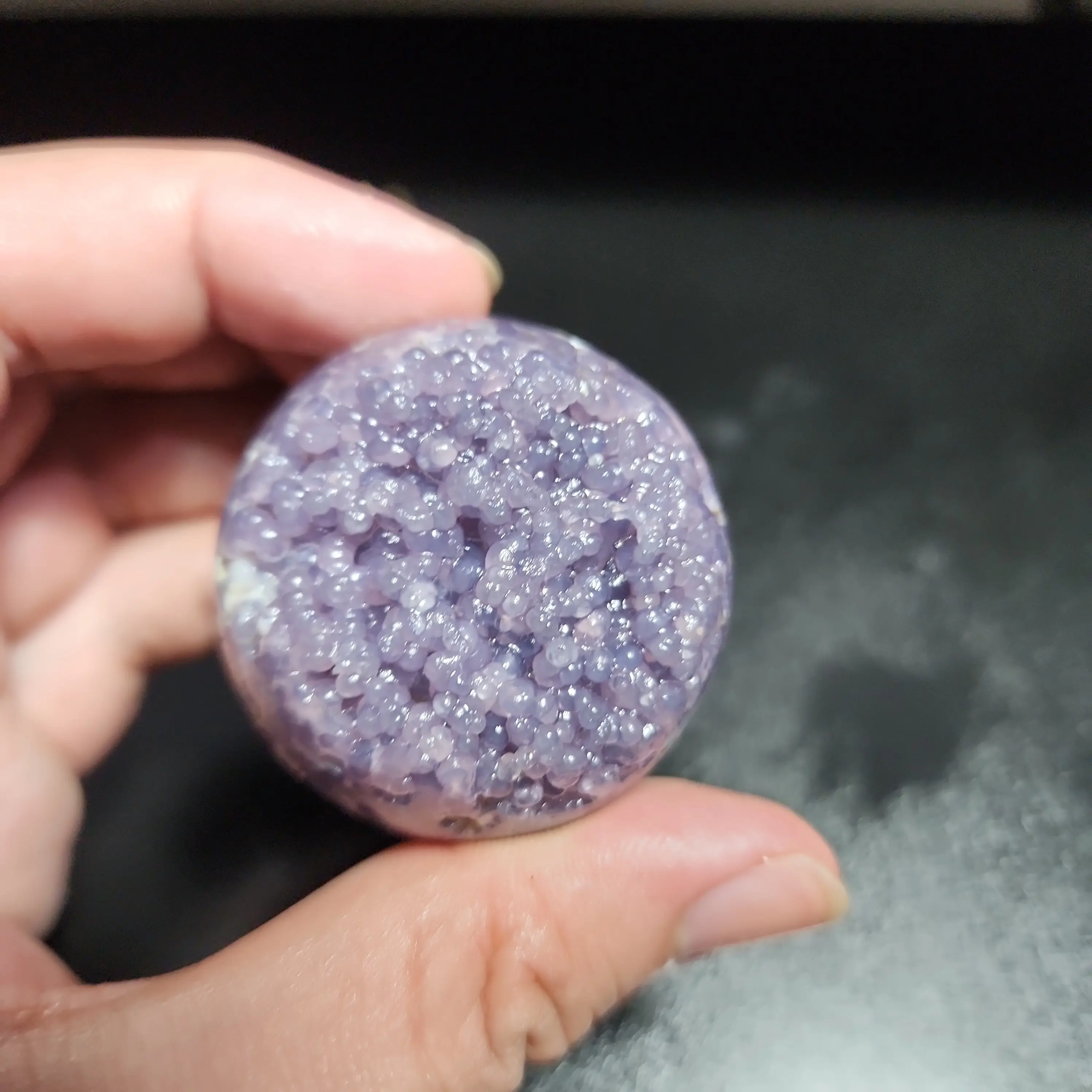BATU GRAPE AGATE CRYSTAL BALL,BATU ASLI MANAKARRA 8