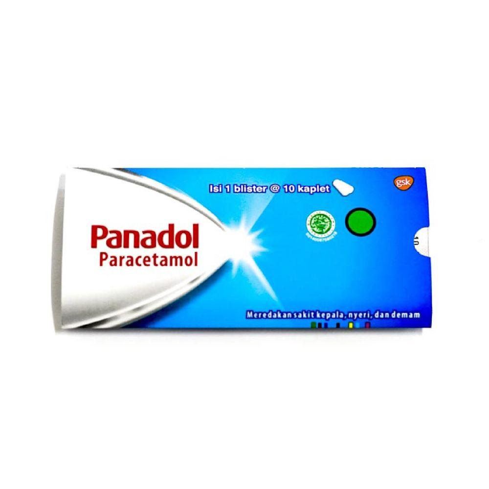 PANADOL (Paracetamol) Meredakan sakit kepala, nyeri, dan demam