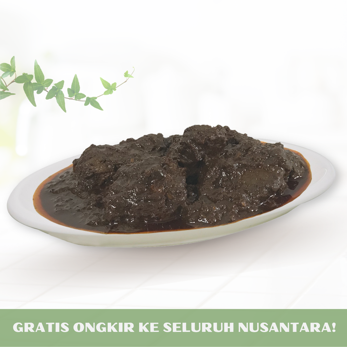 Gambar Rendang Hitam 1Kg Asli Padang Tanpa MSG & Tanpa Bahan Pengawet Daging dari RENDANG SELAMAT PADANG Kota Padang Tokopedia