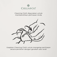 Gambar Kain Pembersih Perhiasan Microfiber Jewelry Cleaning Polishing Cloth - Chemical Cloth dari Ciella and co Kab. Tangerang 3 Tokopedia