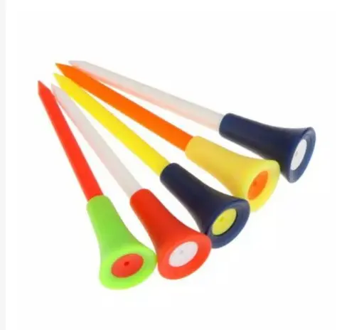 Tee Golf Plastik 83mm Rubber Cushion