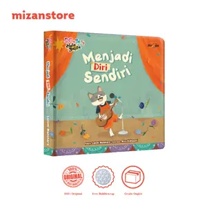 Pelangi Mizan Buku Anak Menjadi Diri Sendiri (Boardbook) - Dongeng Halo Balita