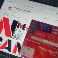 Gambar Nomor Cantik TELKOMSEL (Simcard Kartu Perdana) 20 Ribuan #KEREN dari No Cantik Murah Meriah Jakarta Selatan 2 Tokopedia