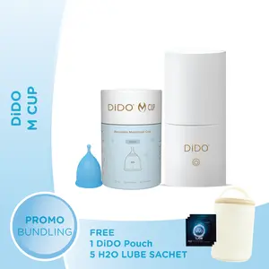 Dido Menstrual Cup - Steam Sterilizer - Bonus 2 Heating Patch