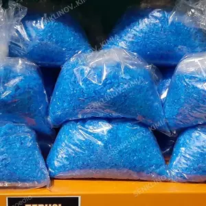 Copper Sulfate Biru 1 Kg Lokal Butiran Kasar Obat Kolam Renang 1Kg