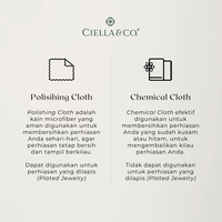 Gambar Kain Pembersih Perhiasan Microfiber Jewelry Cleaning Polishing Cloth - Chemical Cloth dari Ciella and co Kab. Tangerang 4 Tokopedia